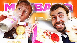 Dunkin Donuts Drive Mukbang met Milo [upl. by Eerbua]