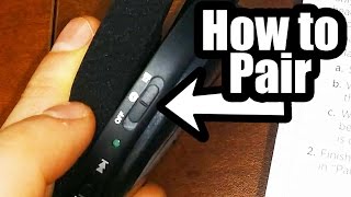 How to Pair Logitech H800 Bluetooth Headset [upl. by Nnyrat]