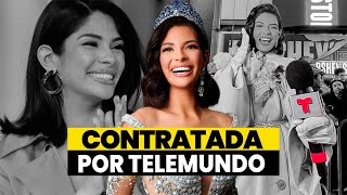 🚨 Sheynnis Palacios trabajará en Telemundo [upl. by Xer]