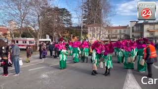 Carnevale di Oleggio 2024 svolta la seconda sfilata [upl. by Houston]