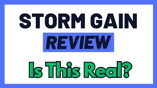 StormGain Review  Is This Fake Or Can You Really Earn Big This Way Watch First [upl. by Eca]