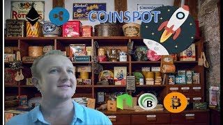 Coinspot exchange  Buying Crypto in Australia at your local shops [upl. by Zsa]