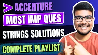 Most Asked Strings Questions in Accenture [upl. by Labaw582]