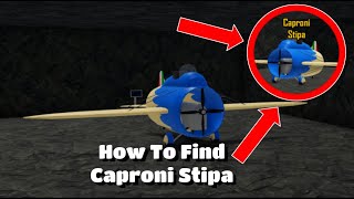 How to Find and Fly the New Caproni Stipa  Pilot Training Flight Simulator [upl. by Tracey]