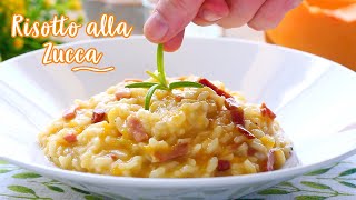 Risotto Alla Zucca  Ricetta Facile Riso Cremoso Zucca e Speck  55Winston55 [upl. by Gnil]