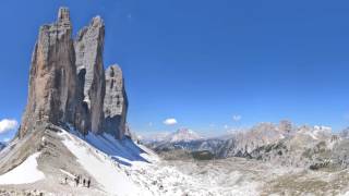 Wandern Südtirol klassische Runde um die Drei Zinnen [upl. by Latrice200]