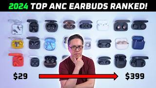 2024 Best Earbuds for Noise Canceling  Ranked ⚡ with ANC Samples [upl. by Cordie369]