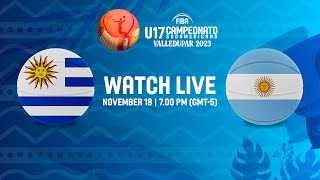 Uruguay v Argentina  Full Basketball Game  FIBA South American U17 Championship 2023 [upl. by Tammi]