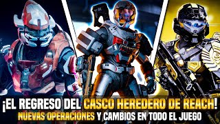 ¡EL REGRESO DEL CASCO HEREDERO DE HALO REACH  NUEVA ACTUALIZACIÓN DE HALO INFINITE  Noticias [upl. by Atinihs]