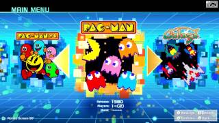 NAMCO MUSEUM Nintendo Switch eShop Gameplay Footage All Challenges amp PMV [upl. by Ailed869]