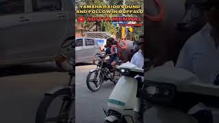 YAMAHA RX100 SOUND BUFFALO FOLLOW IN BIKE COMMENT 😱  RX100 VS BUFFALO PUBLIC REACTION [upl. by Maccarone]