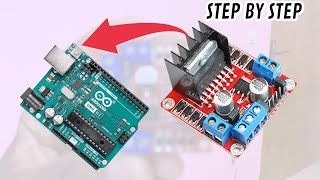 How to control DC motor with L298N driver and Arduino  Quick Tutorial [upl. by Calise]