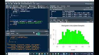 AcceptanceRejection Method in R  Methods of Generating Random Samples in R [upl. by Tivad64]