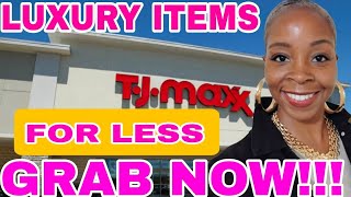 SHOCKING T•J• MAXX FINDS LUXURY FINDS FOR LESS NEW HANDBAGS AND SHOES GRAB NOW [upl. by Arad]