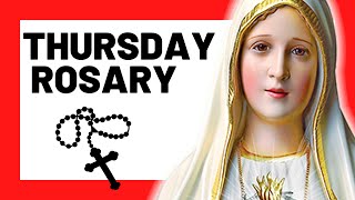 THE LUMINOUS MYSTERIES TODAY HOLY ROSARY THURSDAY  THE HOLY ROSARY THURSDAY [upl. by Aniham]