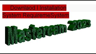 mastercam 2023 installation download [upl. by Doownyl]