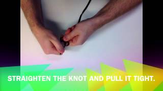 How to Tie an Underwriters Knot  1000Bulbs [upl. by Queridas]