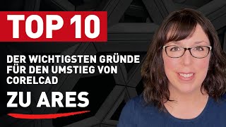 CorelCADWechsel zu ARES Commander  Top 10 Vorteile für CorelCAD Anwender [upl. by Sitarski]