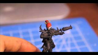 Warboss Taetorial  How to Paint Dark Eldar Skin [upl. by Elorak487]