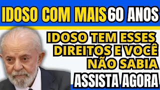 IDOSOS COM 61 62 63 64 E 65 ANOS TEM DIREITO RECEBER 10 BENEFÃCIOS EXCLUSIVOS [upl. by Akinom]