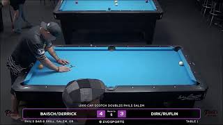 BAISCHDERRICK vs DIRKRUFLIN  PHILS BAR amp GRILL  TABLE 1  EvoSports [upl. by Ydahs52]