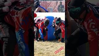 Paintball fight of best duo shorts paintball paintballgame airsoft [upl. by Allimac]