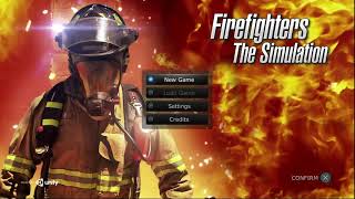 Firefighters  The Simulation Title Screen PC PS4 Xbox One Switch [upl. by Okomom691]