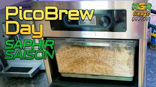 Full Saphir Saison Brew Day  PicoBrew Z1 Omega Saisonstein [upl. by Gwen]