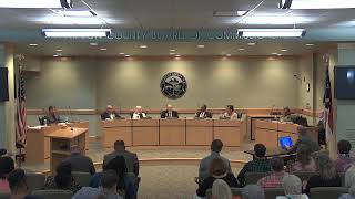 Sampson County Board of Commissioners Meeting  November 4 2024 [upl. by Calysta]