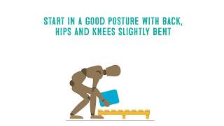 Preventing injuries from manual handling  Go Home Healthy [upl. by Hassi]