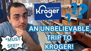 AN UNBELIEVABLE TRIP TO KROGER  YOU MUST SEE THIS [upl. by Vi]