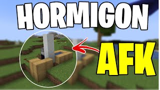 ✅COMO PICAR 👀HORMIGONCONCRETO👈 AFK RAPIDO🧨 EN MINECRAFT💎 2024  COMO PASAR DE CEMENTO🧱 A HORMIGON🔮 [upl. by Ernest]