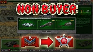 Tanki Online Road to legend 1 New Account NON BUYER Танки Онлайн [upl. by Sixela]