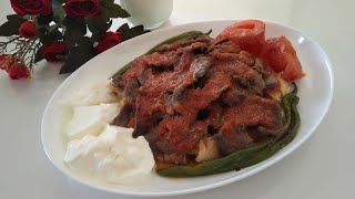 Lokanta Usulü Evde İskender Tarifi ✔️ Evde İskender Nasıl Yapılır 💯 İskender Tarifi Leziz Yemekler [upl. by Fawnia]