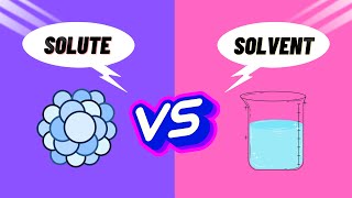 Solute vs Solvent The ULTIMATE Guide to Understanding the Difference  MsChemic [upl. by Cutler]