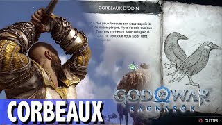 Où Trouver Le CORBEAUX DODIN  PUITS DURD  MIDGARD  GOD OF WAR RAGNAROK [upl. by Ibmab]