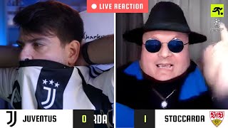 JUVENTUSSTOCCARDA 01 LIVE REACTION  TIFOSI JUVENTINI vs GUFI  TIFOSIAMO [upl. by Tyrone]