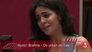 Fatma Said sings Da unten im Tale  by Brahms  BBC New Generation Artist [upl. by Eidroj94]