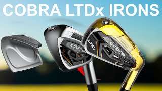 GOLF IRON REVIEW NEW COBRA LTDX IRONS [upl. by Ydnac774]