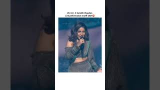 Full video is uploaded WiSHamp Sunidhi ChauhanquotCrazy kiya requotLive performance at YouTube fanfest [upl. by Lehcnom]