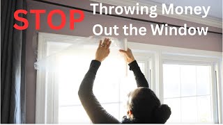 How to Insulate Your Windows This Fall and Winter  Thrift Diving [upl. by Deer]