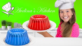 Avelina amp Amelia have fun with Slime Jello [upl. by Breech]