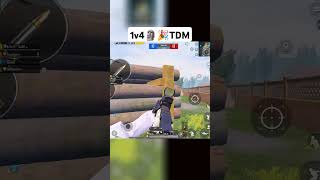 1v4 🎉TDM gaming youtube youtubeshorts shorts shortsviral video viralshort tdm [upl. by Ammon258]