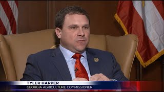 Georgia Agriculture Commissioner Tyler Harper Sits Down with Lawmakers Donna Lowry [upl. by Ahslek]