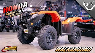 Walkaround  2024 Honda® FourTrax Rancher 4x4 Automatic DCT IRS EPS [upl. by Rhynd]