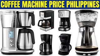 Coffee Machine Price Philippines 2025  Asahi Breville Hanabishi Taurus DeLonghi Imarflex etc [upl. by Pickard]