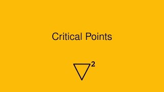 Critical Points [upl. by Stasny]