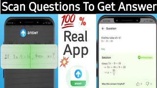 How To Get Answer Of Any Questions By Just Scanning  Scan Questions And Get Answer [upl. by Atinniuq652]