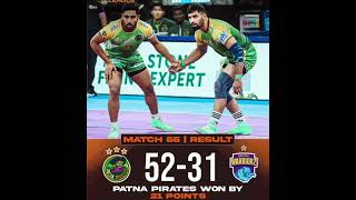 Patna pirates vs bengalwarrioz pro kabadi season 11 pkl [upl. by Okramed]