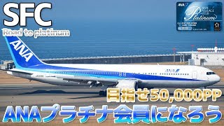 【Road to Platinum】ANAプラチナ会員になってみよう  通称SFC修行 [upl. by Zantos]